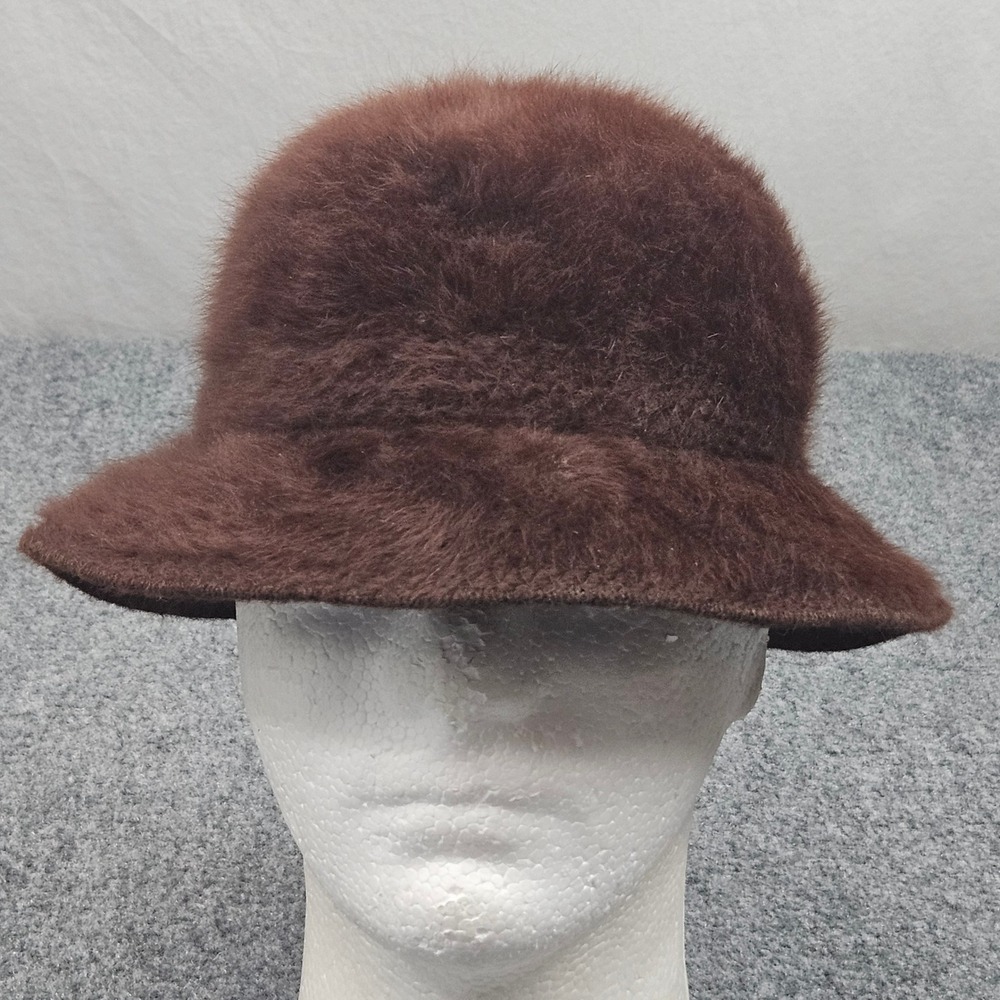 Vintage Kangol Furry Bucket Hat Small/Medium Brown Fuzzy Cozy Soft Comfy‎ 90s